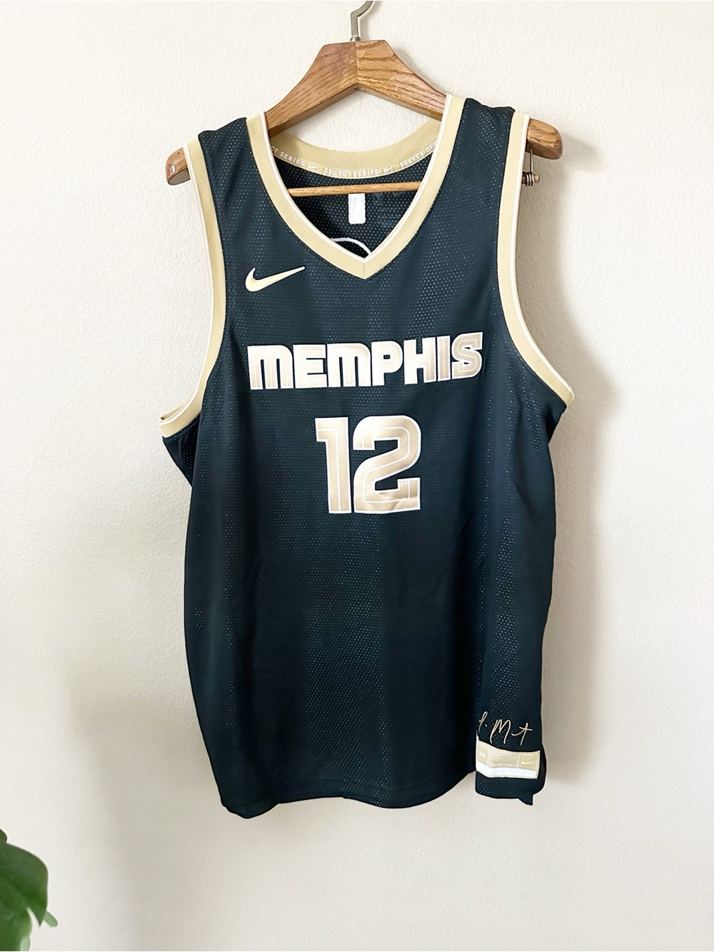 Nike Black Ja Morant Memphis Grizzlies Select Series Swingman Jersey XXL